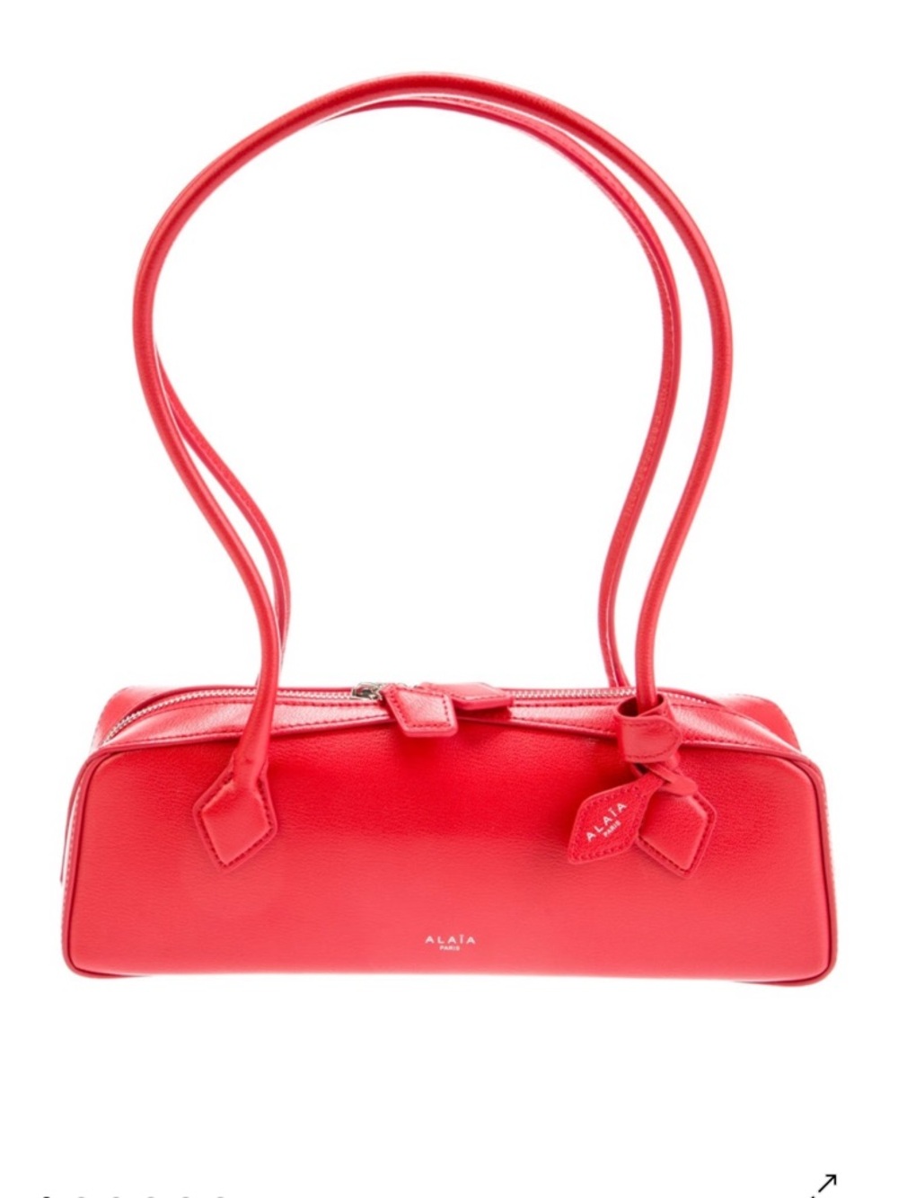 Alaïa
Red Leather Shoulder Bag